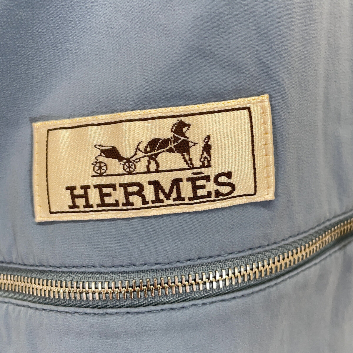 爱马仕 HERMES 91-5508 蓝灰色 多色 拉链连帽衫 夹克