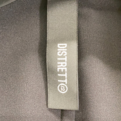 DISTRETTO12 District Dodici FPU GA1559 Black Lycra Stretch Jacket and Pants Setup Suit