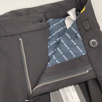 DISTRETTO12 District Dodici FPU GA1559 Black Lycra Stretch Jacket and Pants Setup Suit