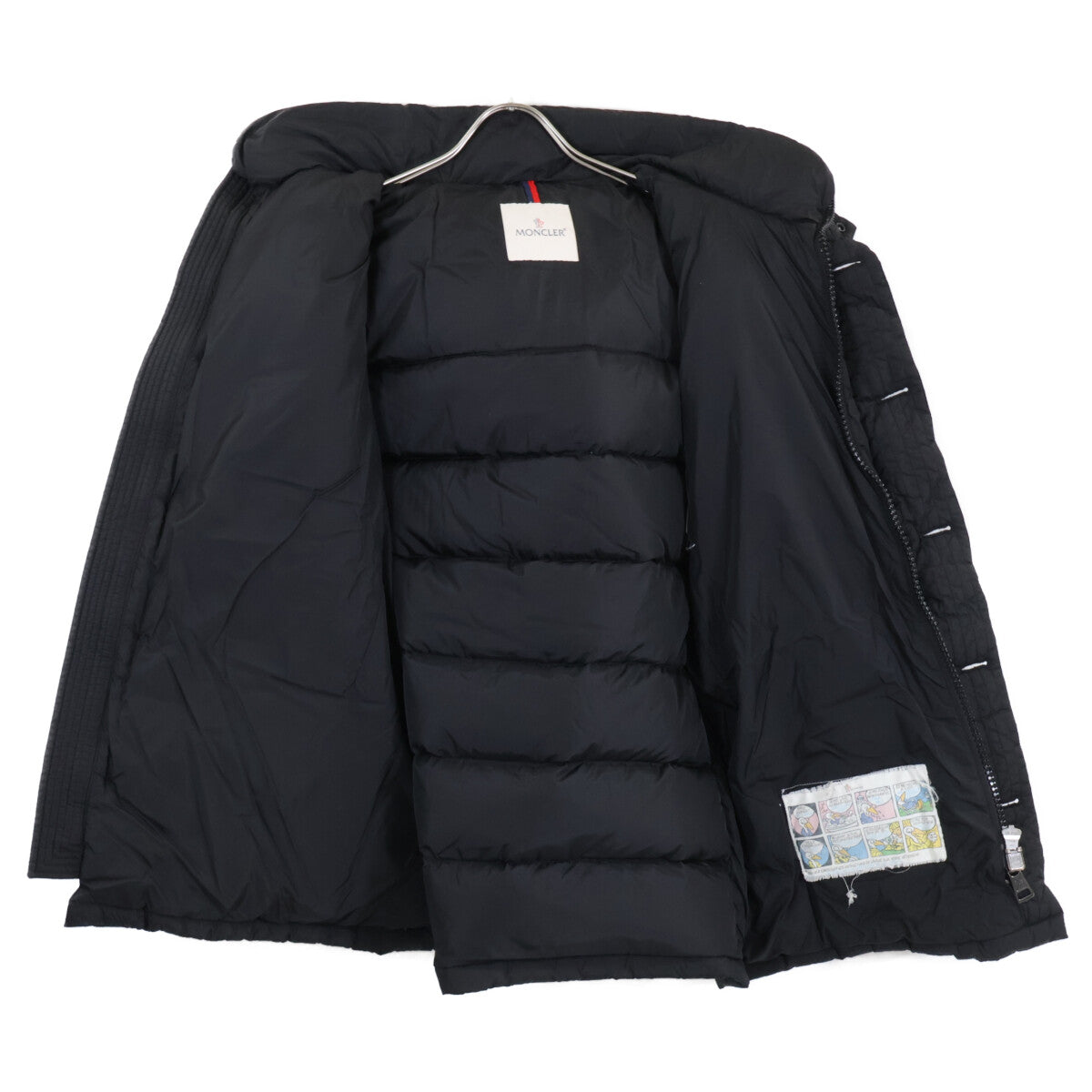 CLUNY Hooded Down Jacket with Fur, Size 2, Men's