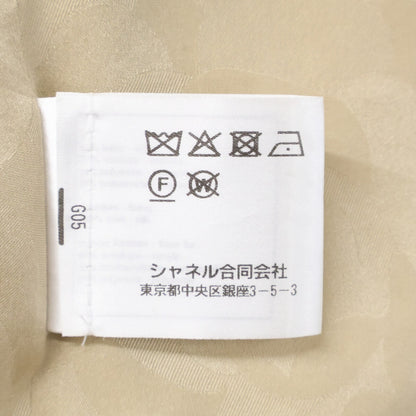 CHANEL シャネル 【美品/国内正規】21A P71081V62249 ツイード ビジューココマークボタン ノーカラージャケット ジャケット