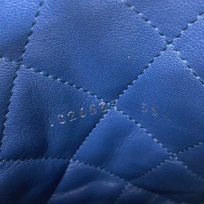 CHANEL IG26537 Coco Cocoon Coco Mark Matelasse Nylon/Leather Boots Shoes