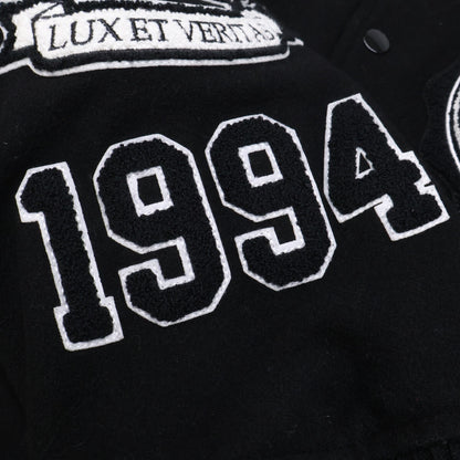 Supreme Supreme 24FW Black×White Veritas Varsity Jacket