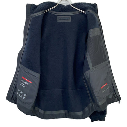 PRADA SPORT 普拉达运动 SGB659 20年款 海军蓝 再生抓绒 科技夹克 夹克