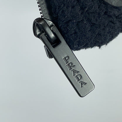PRADA SPORT 普拉达运动 SGB659 20年款 海军蓝 再生抓绒 科技夹克 夹克