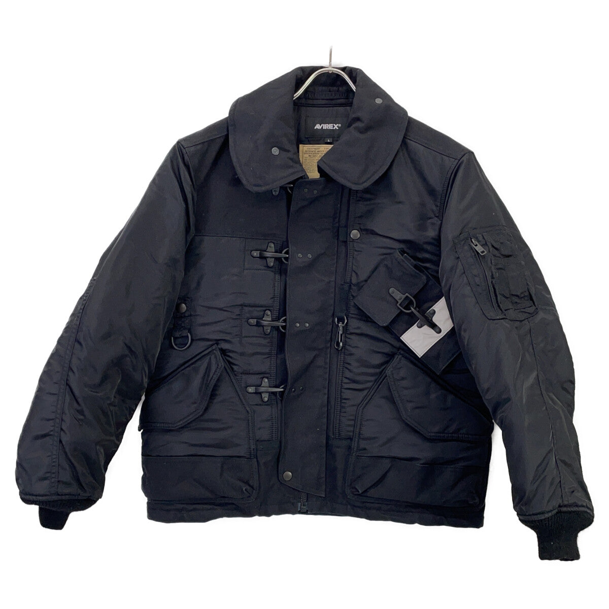 AVIREX アヴィレックス 783-3252065 CWU TYPE FIREMAN JACKET L AVIREX AVIREX 783-3252065 CWU TYPE FIREMAN JACKET L Men's – style