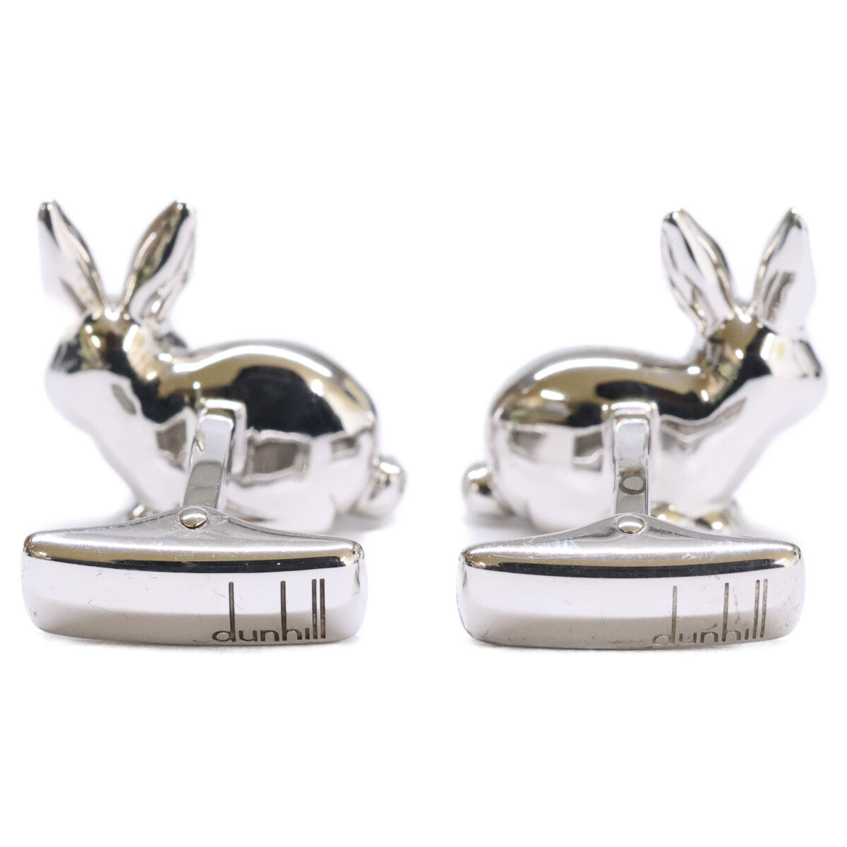 【美品】Ag925 ラビットモチーフ カフス メンズ