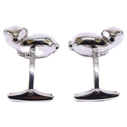 【美品】Ag925 ラビットモチーフ カフス メンズ
