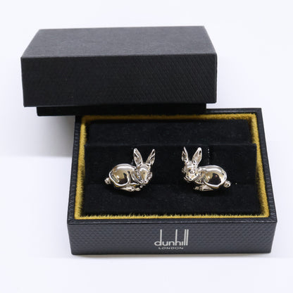 【美品】Ag925 ラビットモチーフ カフス メンズ