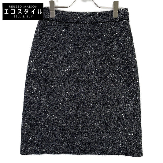 GUCCI Gray Sequin knit skirt Skirt