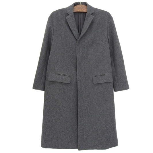 08SIRCUS 08サーカス ウール カシミヤ ステンカラーコート コート メンズ グレー 2 15AL-CO05 コート 2