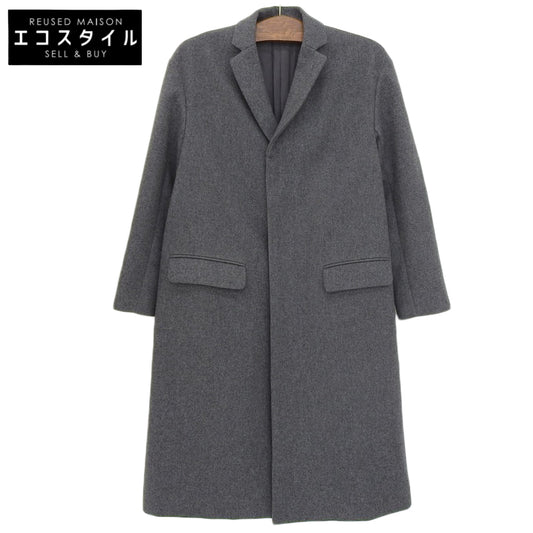 08SIRCUS 08サーカス ウール カシミヤ ステンカラーコート コート メンズ グレー 2 15AL-CO05 コート 2