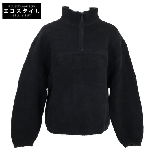 ALEXANDER WANG アレキサンダーワン 【美品】タオルテリー ハーフジップ スウェットシャツ トップス