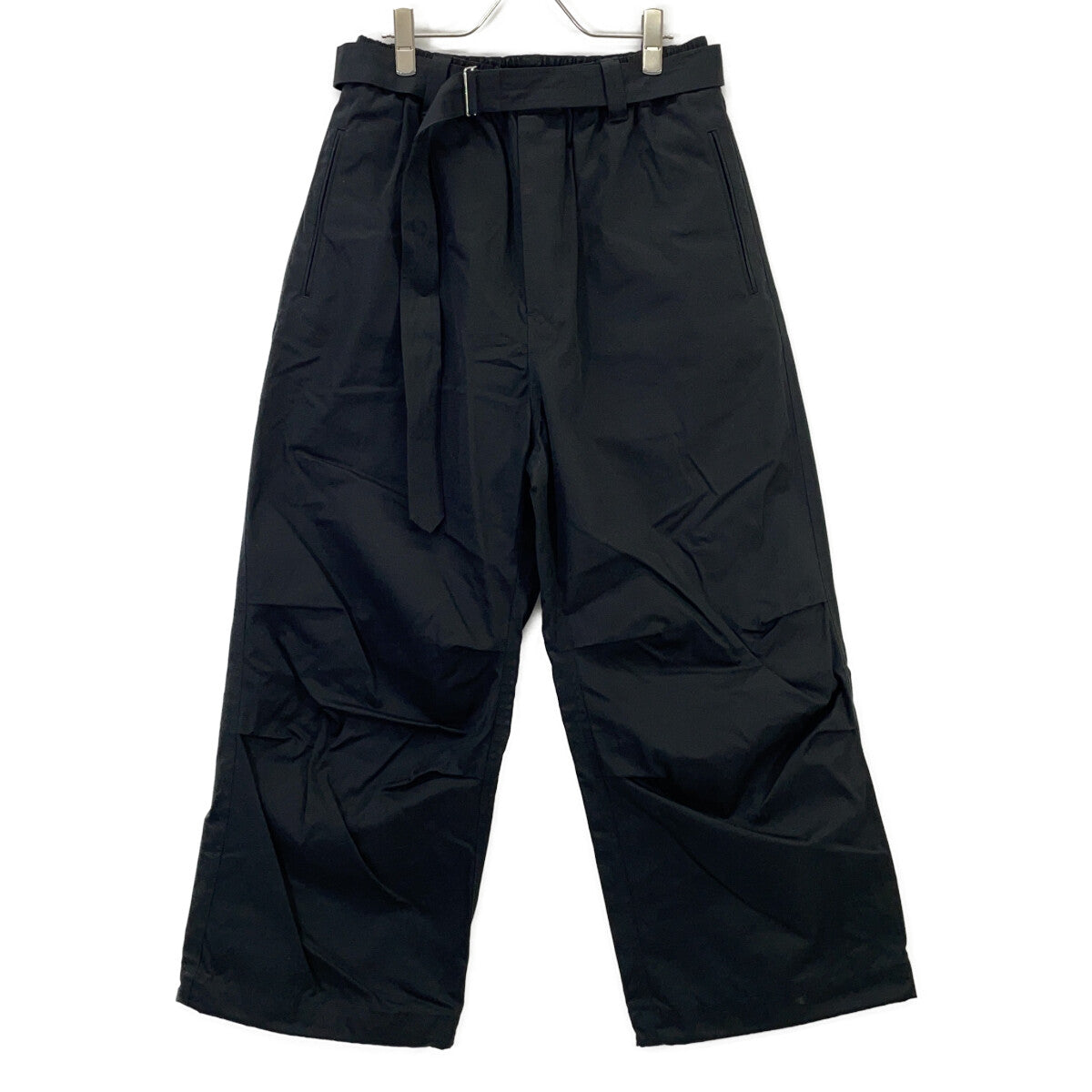 MAISON SPECIAL メゾンスペシャル 11242461218 ブラック SuvinCotton PrimeWide Snow Pants ボトムス
