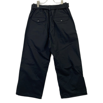 MAISON SPECIAL メゾンスペシャル 11242461218 ブラック SuvinCotton PrimeWide Snow Pants ボトムス