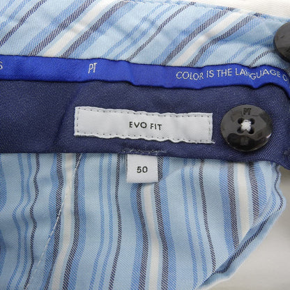 PT TORINO ピーティートリノ EVOFIT コットン混 テーパードパンツ ボトムス メンズ ホワイト 50 ボトムス 50