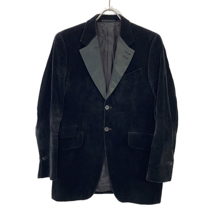 PaulSmith ポールスミス FS-ST-47631 ブラック 裏地フローラル柄 ベロア 2Bテーラードジャケット ジャケット