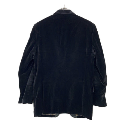 PaulSmith ポールスミス FS-ST-47631 ブラック 裏地フローラル柄 ベロア 2Bテーラードジャケット ジャケット