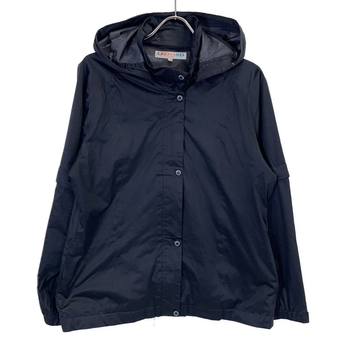 LEONARD レオナール SPORT 0585441 ブラック ポリエステル100 コンパーチブルジャケット ジャケット