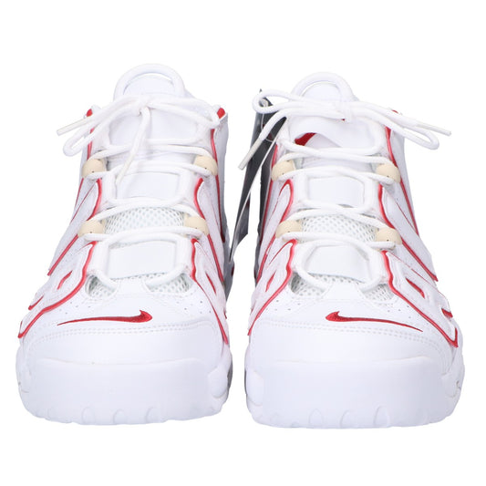 NIKE Nike 921948-102 AIR MORE UPTEMPO WHITE/VARSITY RED Shoes