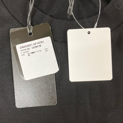 EMPORIOARMANI エンポリオアルマーニ EM002821 ブラック コットン混 Valentine's Day Tシャツ トップス