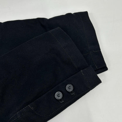 BONCOURA Black Moleskin 3-Button Jacket & Pants Set-up Suit