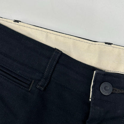 BONCOURA Black Moleskin 3-Button Jacket & Pants Set-up Suit