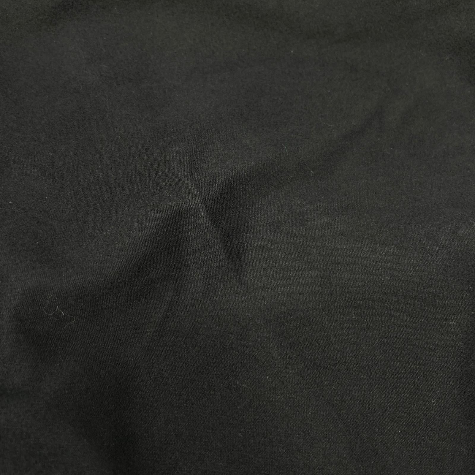 BONCOURA Black Moleskin 3-Button Jacket & Pants Set-up Suit