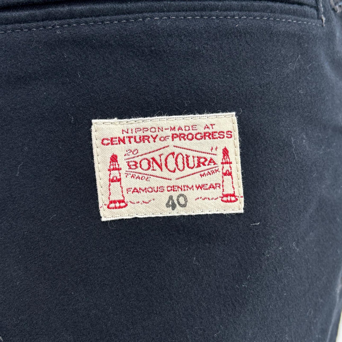 BONCOURA Black Moleskin 3-Button Jacket & Pants Set-up Suit