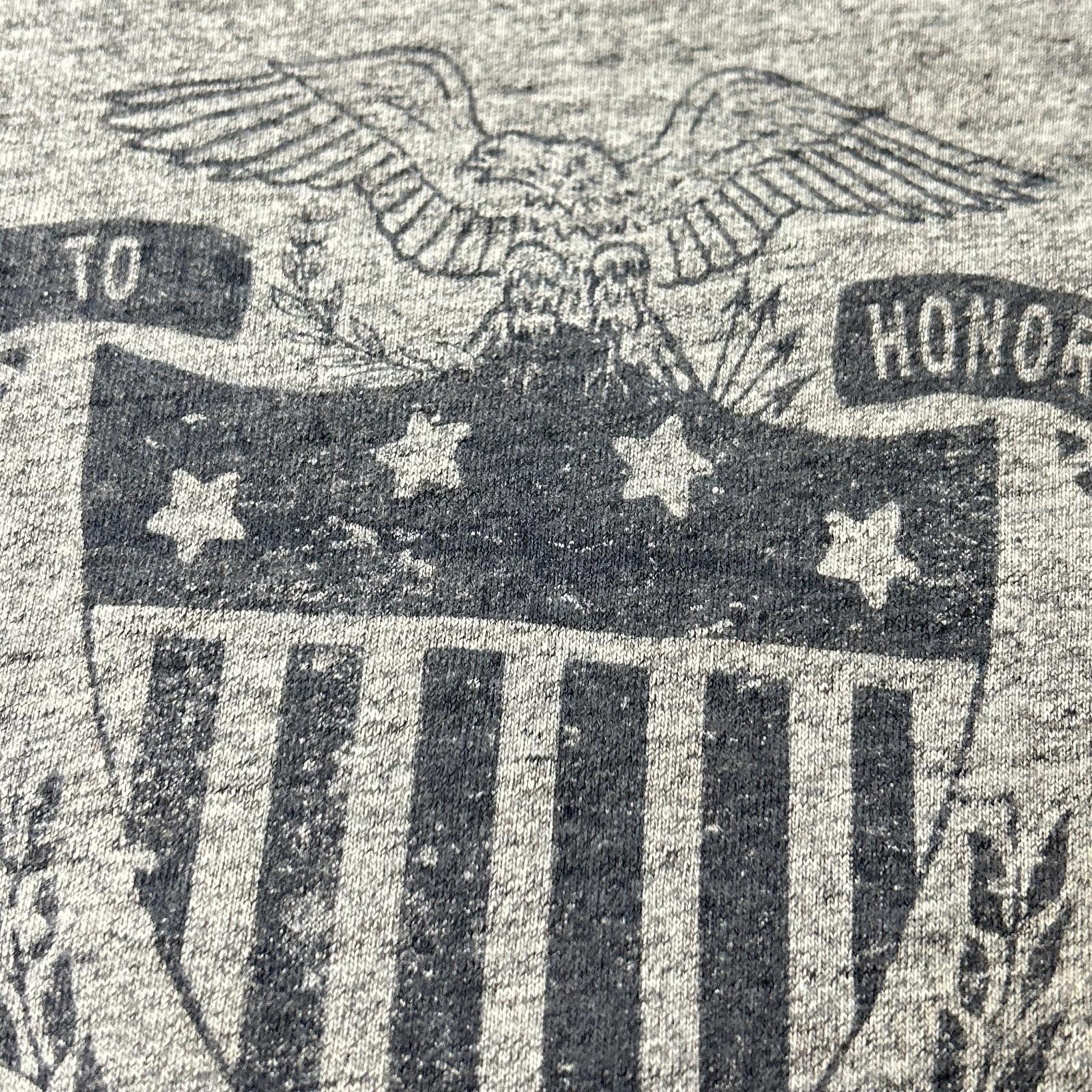 RRL ダブルアールエル 782607427003 グレー コットン100 RRLC 染み込みプリント Tシャツ トップス