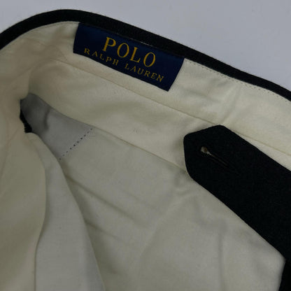 POLO RALPH LAUREN ポロ ラルフローレン 7K32 グレー ウール 総裏地 2Bジャケット パンツ セットアップ スーツ セットアップ