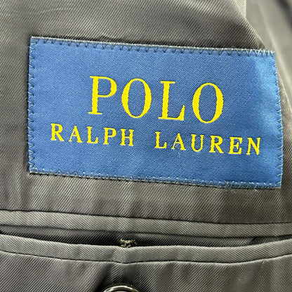 POLO RALPH LAUREN ポロ ラルフローレン 7K32 グレー ウール 総裏地 2Bジャケット パンツ セットアップ スーツ セットアップ