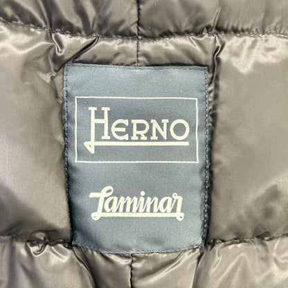 HERNO ヘルノ PI051UL ネイビー ラミナー ゴアテックス ダウンコート コート