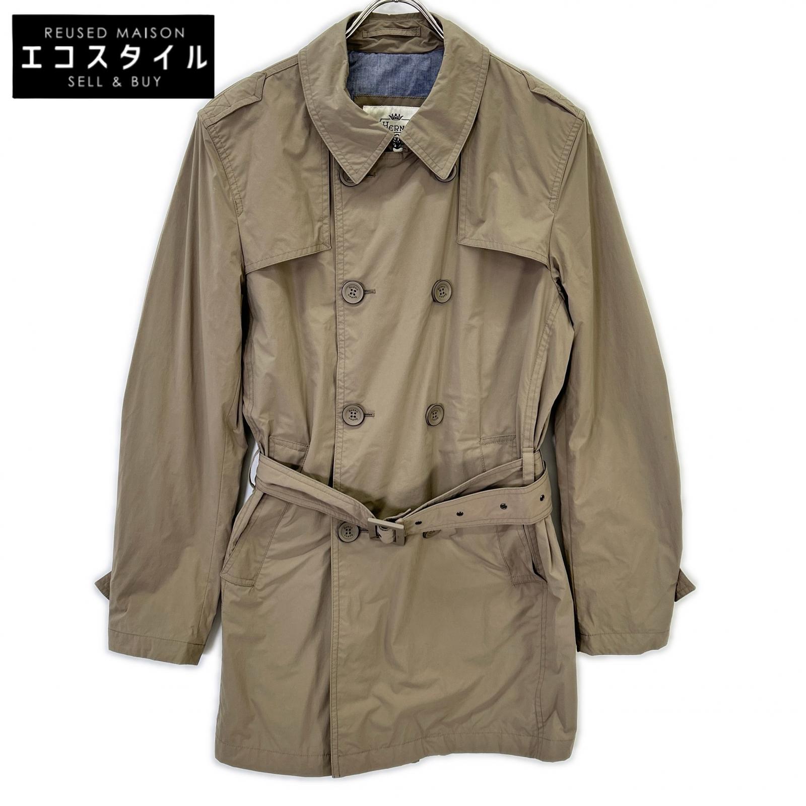 HERNO ヘルノ IM0091U ベージュ トレンチコート コート