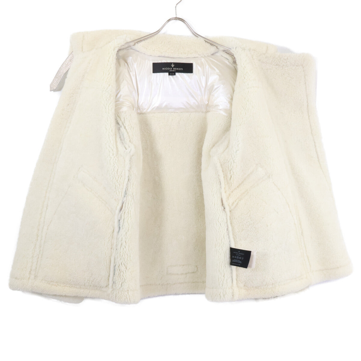 Nicole Benisti Nicole Benisti GARNIER Shearling Puffer Jacket Shearling Coat