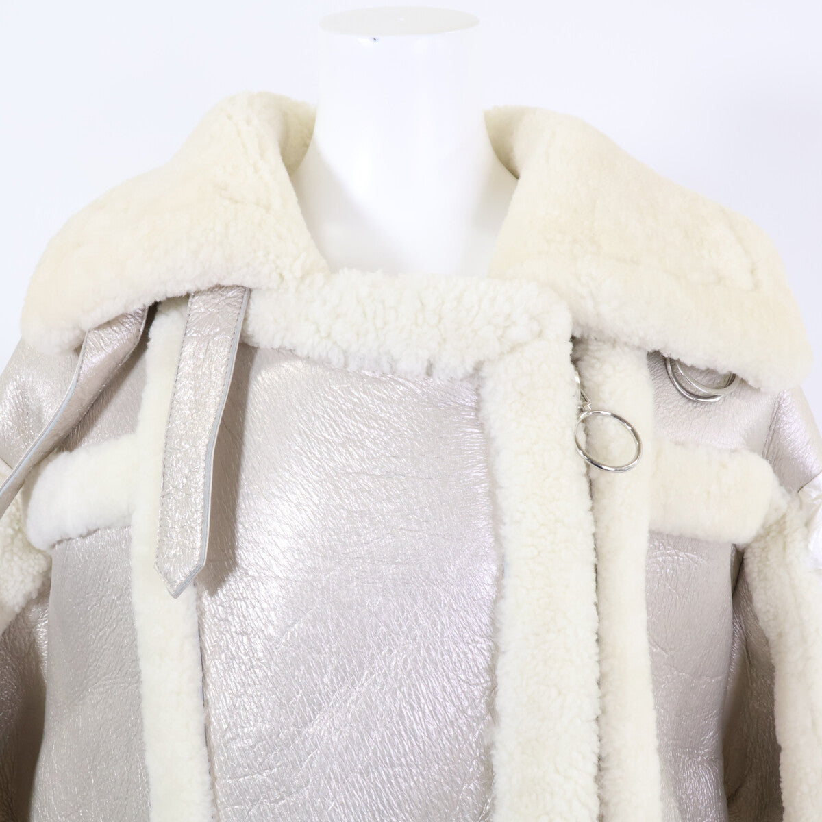 Nicole Benisti Nicole Benisti GARNIER Shearling Puffer Jacket Shearling Coat