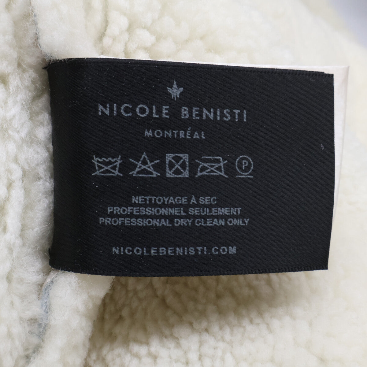 Nicole Benisti Nicole Benisti GARNIER Shearling Puffer Jacket Shearling Coat