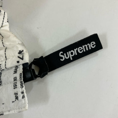 Supreme シュプリーム 20AW ホワイト Hooded Down Jacket Receipts ジャケット