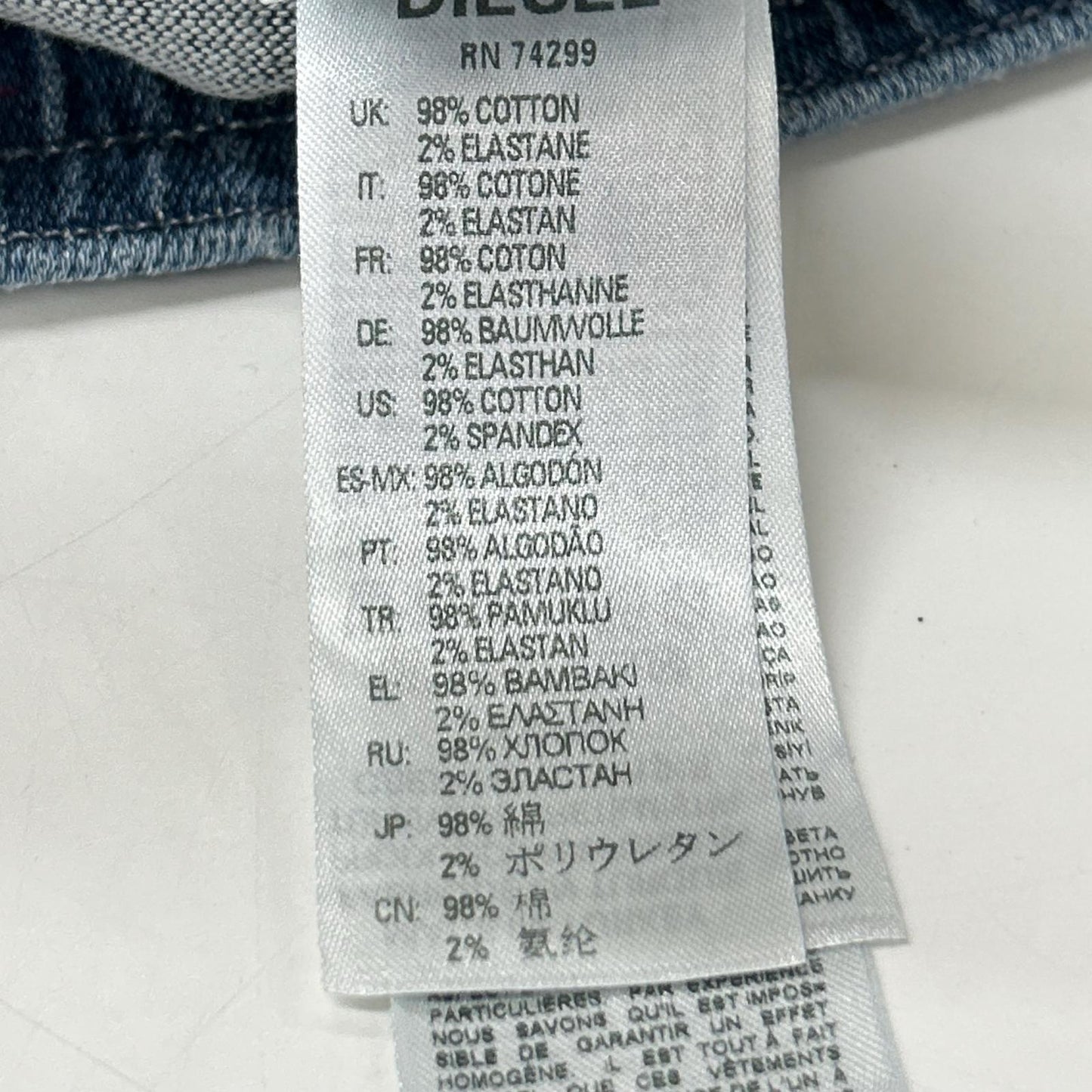 DIESEL PLAB-NE JJJ Denim Pants Bottoms 6Y