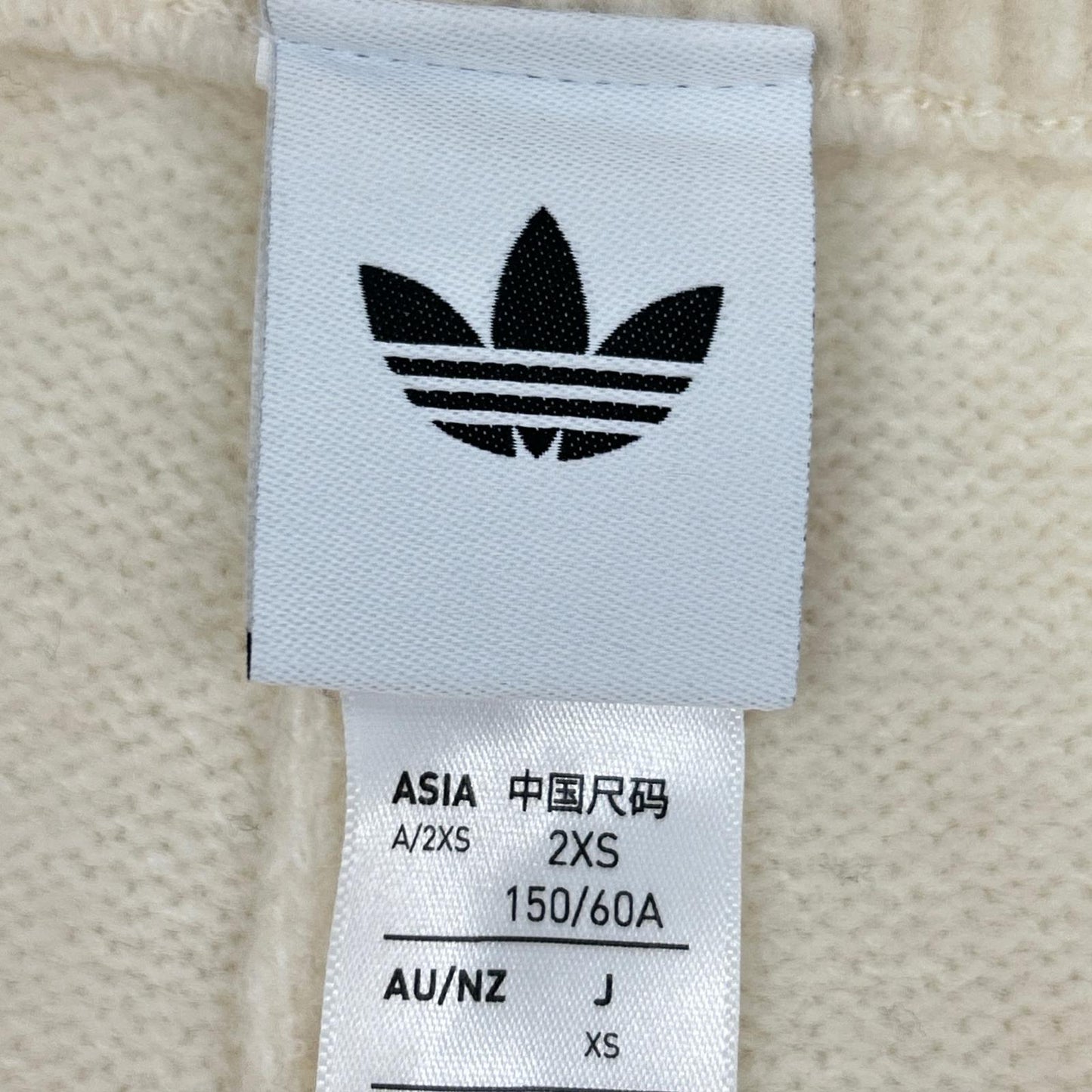 adidas 阿迪达斯 KF2536 白色 运动休闲 针织裤 下装 XS