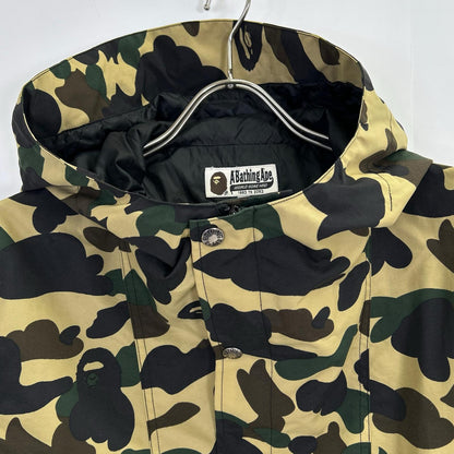 A BATHING APE アベイシングエイプ 迷彩 カモフラ柄 アノラックパーカー ジャケット