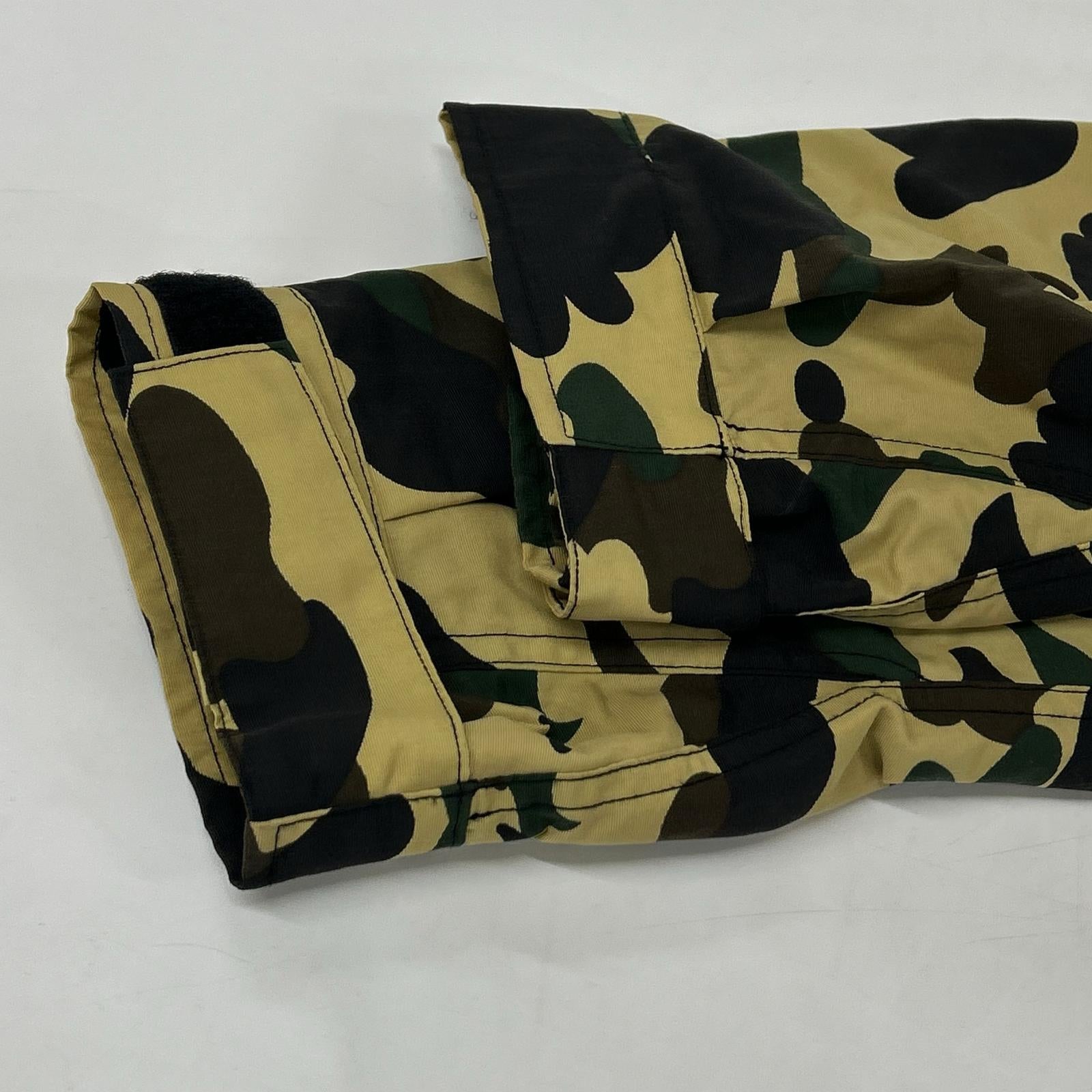 A BATHING APE アベイシングエイプ 迷彩 カモフラ柄 アノラックパーカー ジャケット
