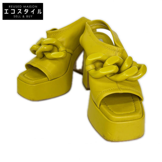 【SALE】 STELLA McCARTNEY ステラマッカートニー チェーン チャンキーヒール サンダル シューズ