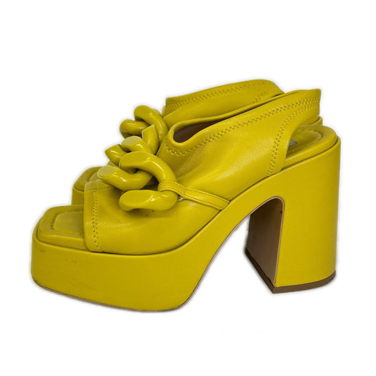 【SALE】 STELLA McCARTNEY ステラマッカートニー チェーン チャンキーヒール サンダル シューズ