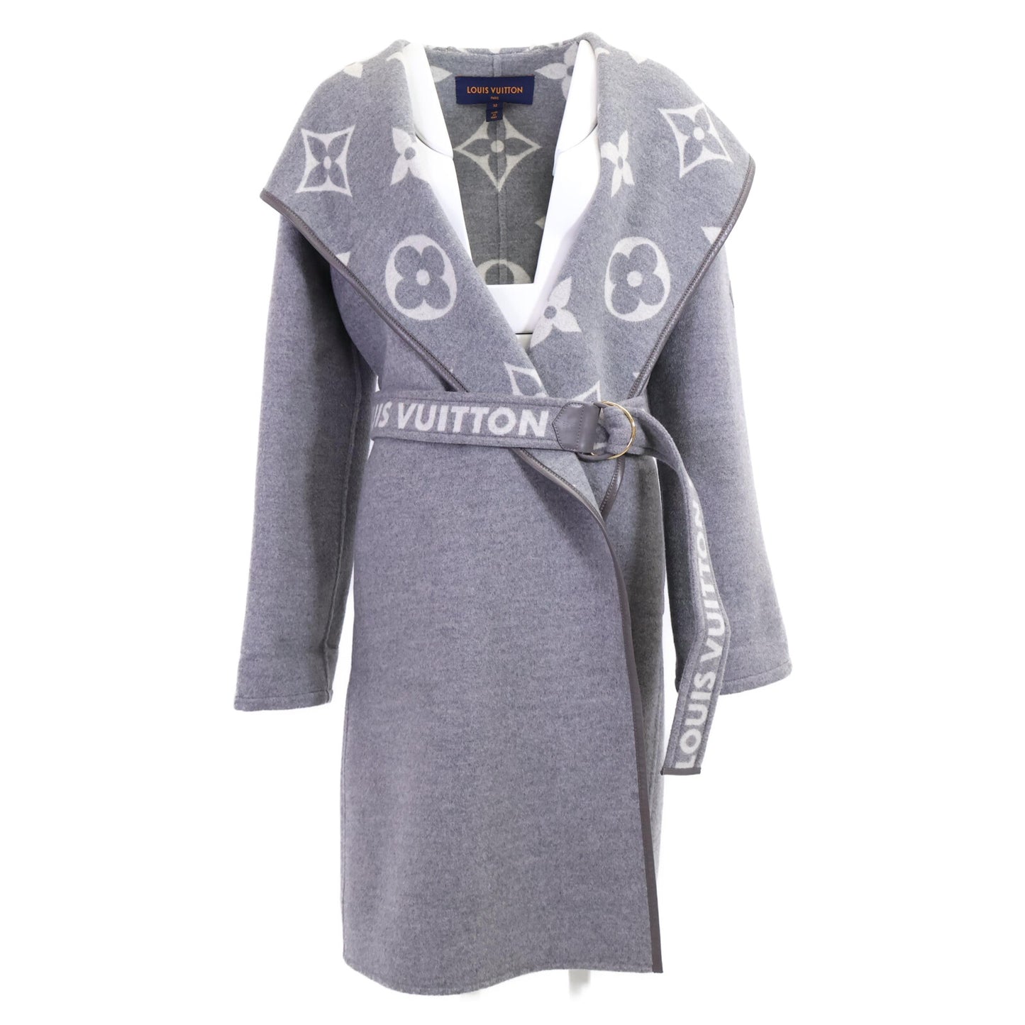 【美品/国内正品】RM212W NUV FLCO16 Monogram Giant 双面大衣 32 女式