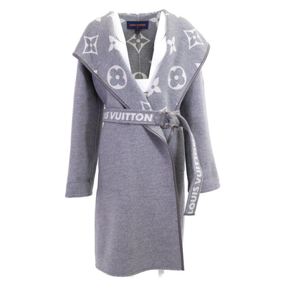 【美品/国内正品】RM212W NUV FLCO16 Monogram Giant 双面大衣 32 女式