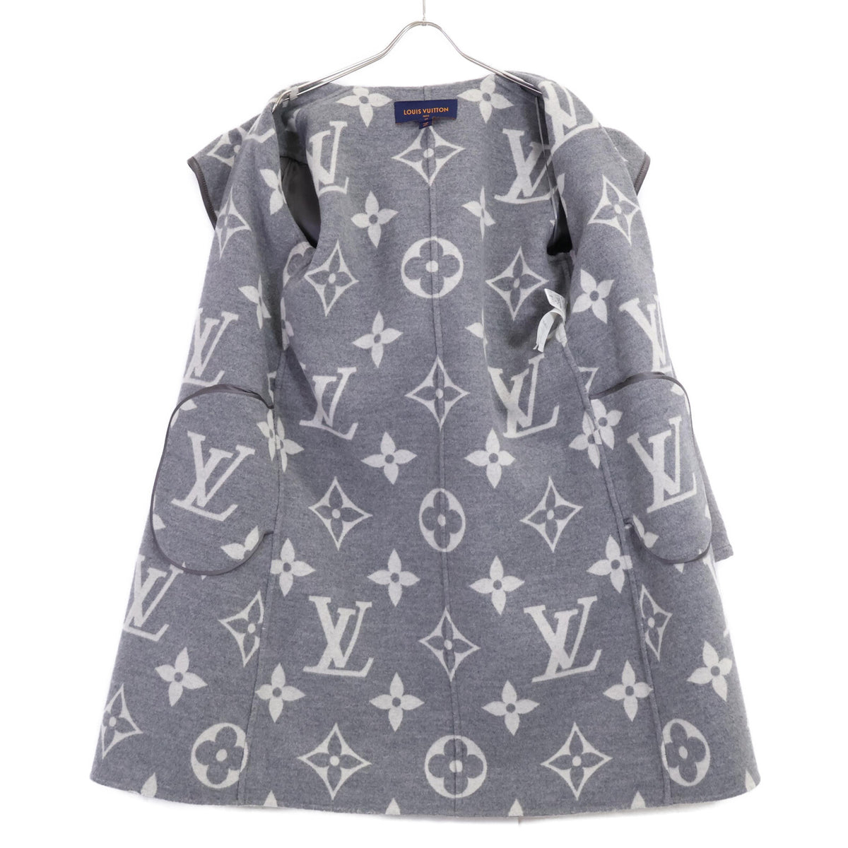 LOUIS VUITTON Louis Vuitton [Excellent Condition/Domestic Official] RM212W NUV FLCO16 Monogram Giant Double-Faced Coat