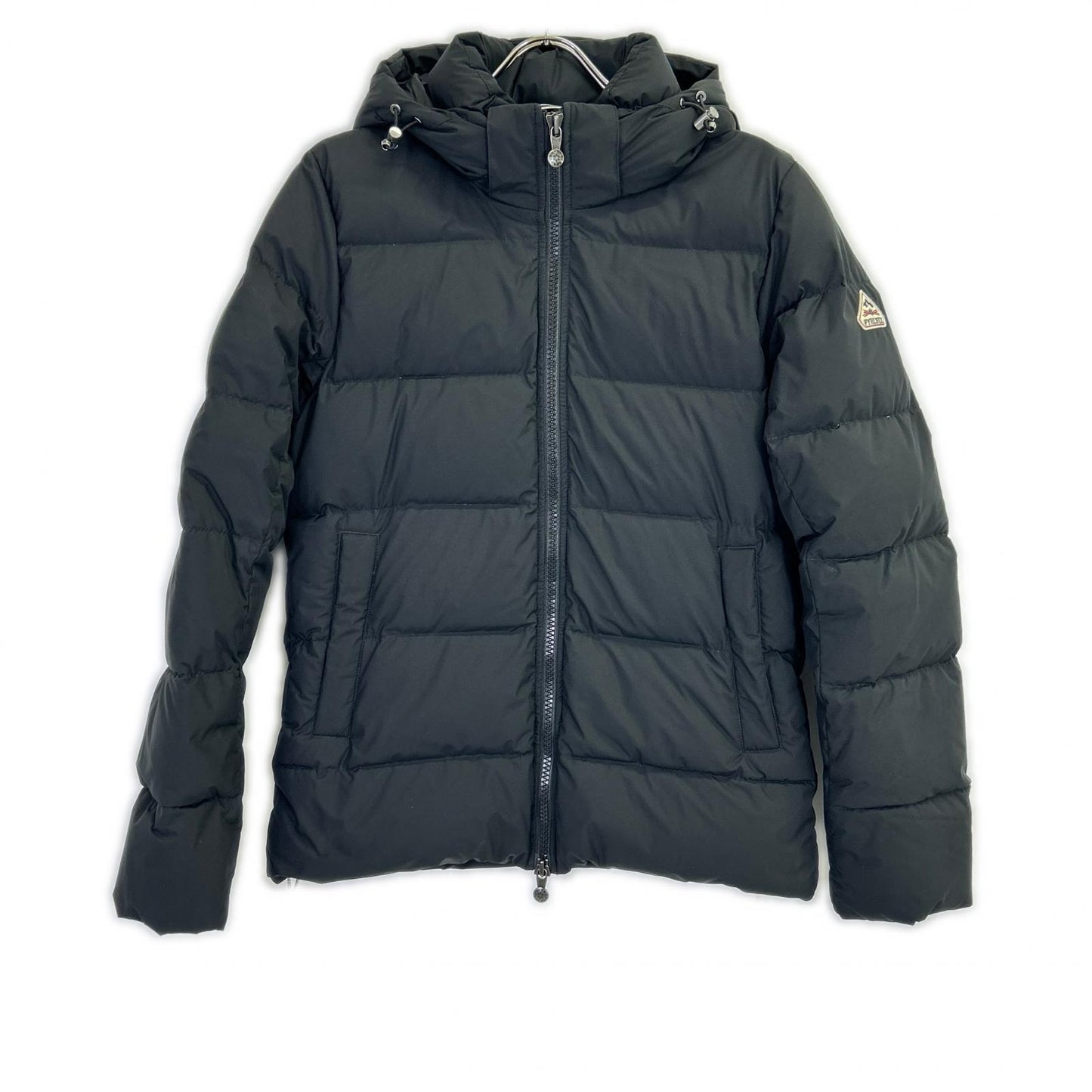PYRENEX ピレネックス W23P1 ﾌﾞﾗｯｸ SPOUTNIC MINI RIP ﾀﾞｳﾝｼﾞｬｹｯﾄ ジャケット S