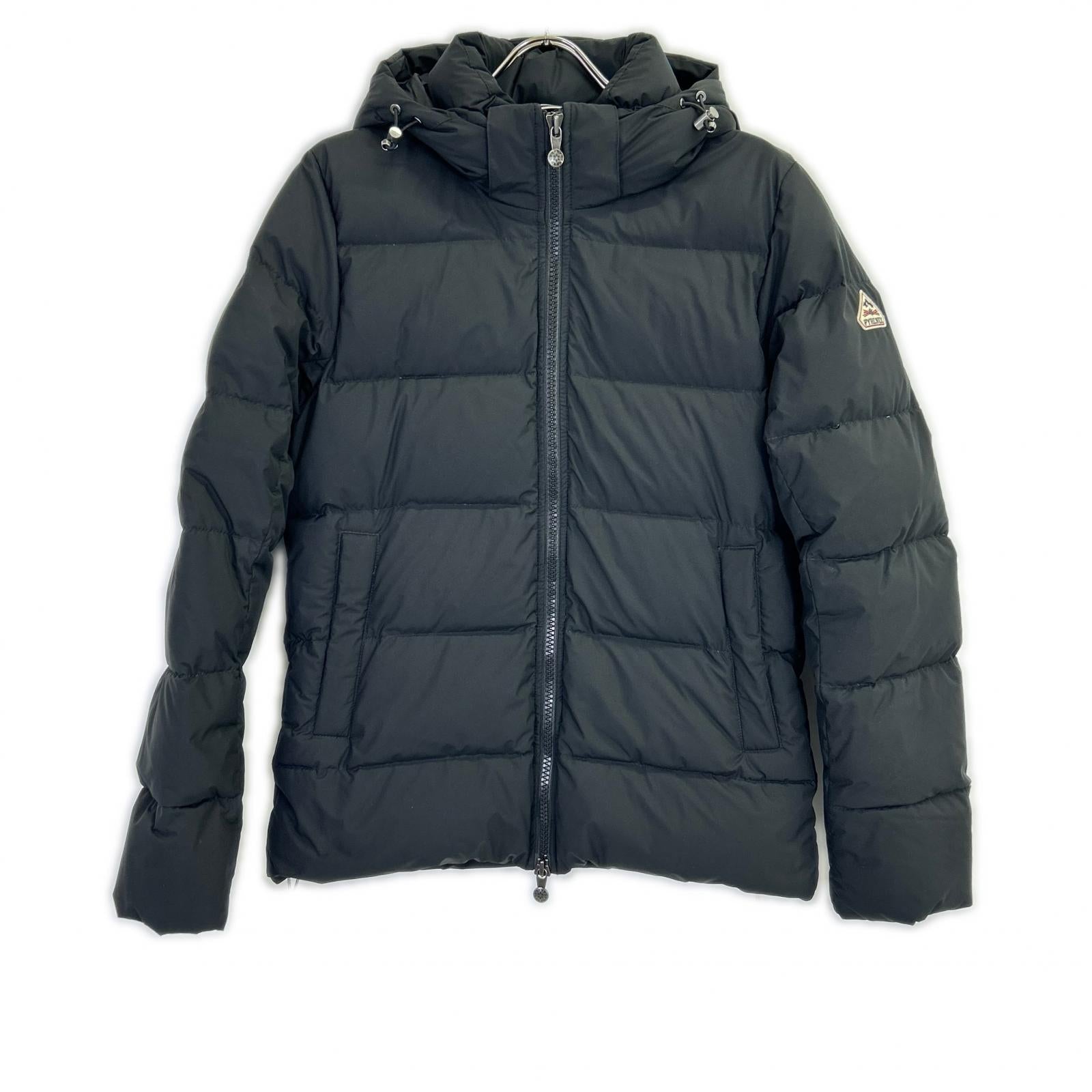 PYRENEX ピレネックス W23P1 ﾌﾞﾗｯｸ SPOUTNIC MINI RIP ﾀﾞｳﾝｼﾞｬｹｯﾄ ジャケット S