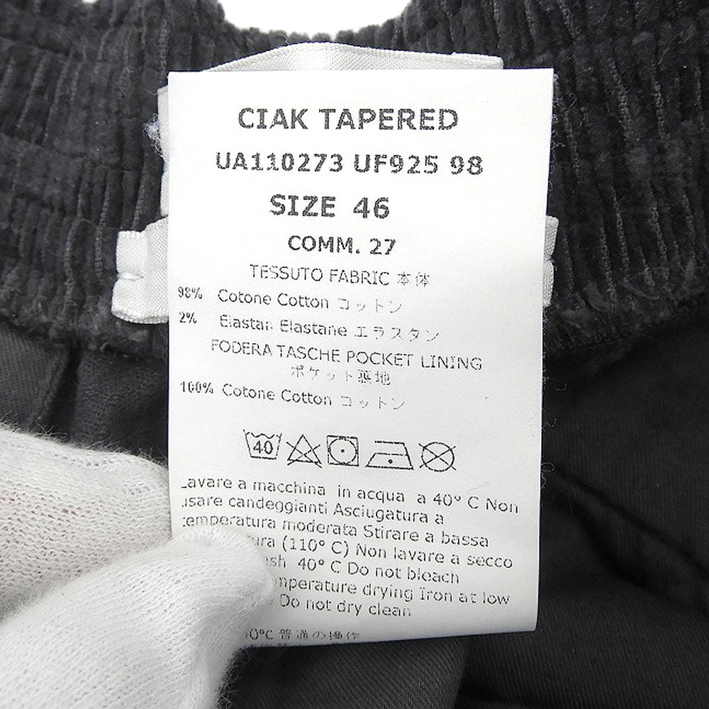 Cellar Door セラー ドアー CIAK コットン ストレッチ コーデュロイ テーパードパンツ ボトムス メンズ グレー 46 ボトムス